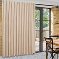 Custom Curtains: 1 Panel Wide Width Blackout Curtain, Room Divider Curtains-0