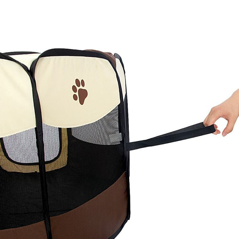 Szobakennel, hordozható kutya kennel, mobil kennel-4