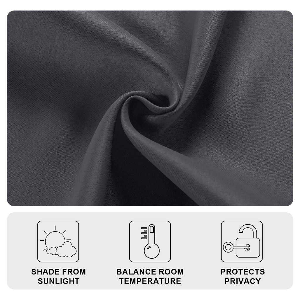DWCN French Door Curtains, Set of 1 Panel-4